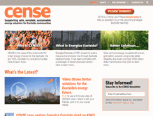 Tablet Screenshot of cense.org